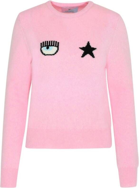 Chiara Ferragni Collection 71Cbfm01Cmm00414 Sweater Roze Dames
