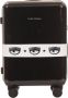 Chiara Ferragni Collection Zwarte Maxi Logomania Trolley met Eyelike Interieur Black Dames - Thumbnail 1