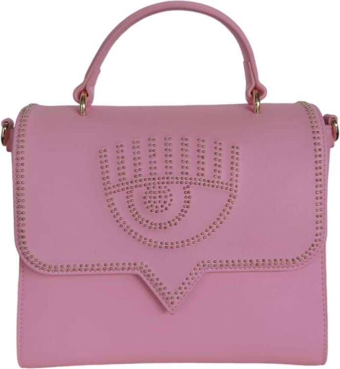 Chiara Ferragni Collection Stijlvolle Borsa Tas voor Fashionistas Pink Dames