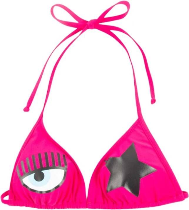 Chiara Ferragni Collection Eyestar Bikini Top Roze Dames