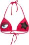 Chiara Ferragni Collection Fuchsia Driehoek Logo Polyester Kleding Pink Dames - Thumbnail 1