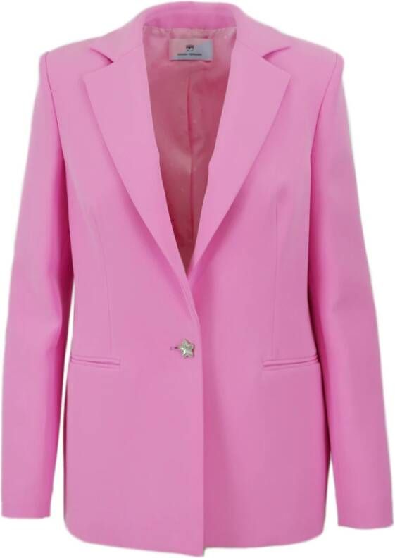 Chiara Ferragni Collection Blazerjas Roze Dames