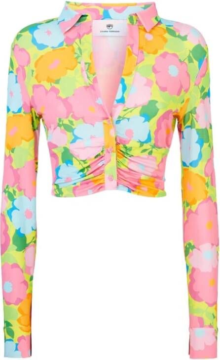 Chiara Ferragni Collection Blouse overhemd Roze Dames