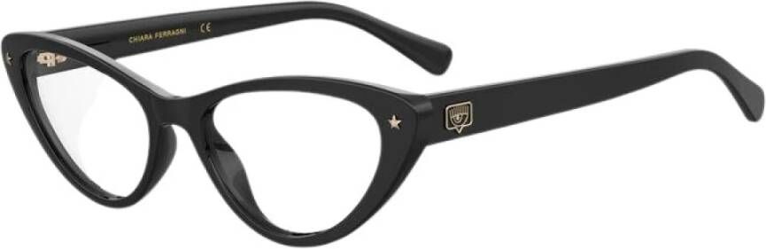 Chiara Ferragni Collection Zwarte zonnebril CF 7012 Black Dames