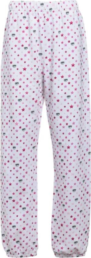 Chiara Ferragni Collection Broek 155 Felpa Topazio Wit Dames