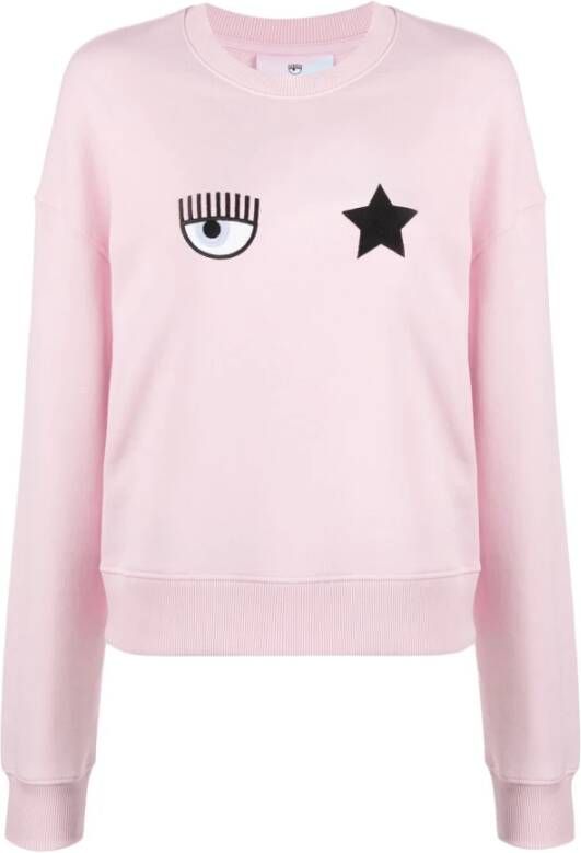 Chiara Ferragni Collection Chiara Ferragni Sweaters Pink Roze Dames