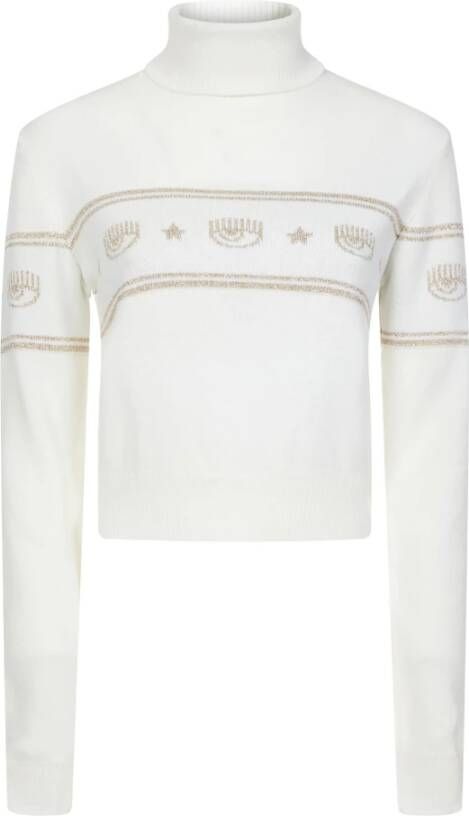 Chiara Ferragni Collection Chiara Ferragni Sweaters White Wit Dames