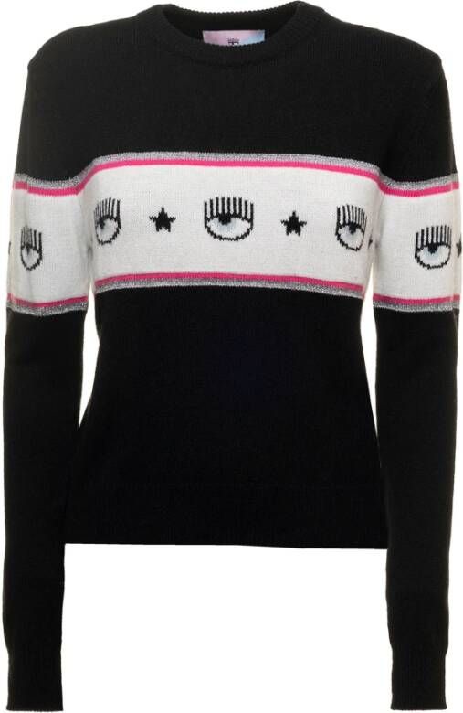 Chiara Ferragni Collection Chiara Ferragni Sweaters Zwart Dames