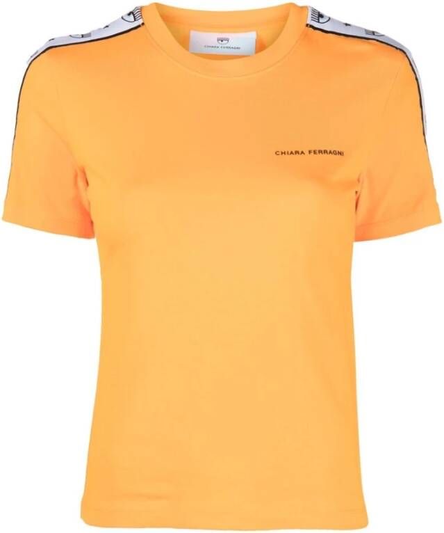 Chiara Ferragni Collection Chiara Ferragni T-shirts en polos Oranje Dames