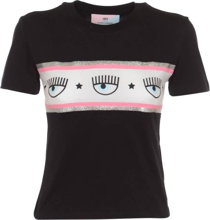 Chiara Ferragni Collection Chiara Ferragni T-shirts en polos zwart Dames