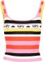 Chiara Ferragni Collection Stijlvolle Top met Viscose-Polyester Mix Multicolor Dames - Thumbnail 1