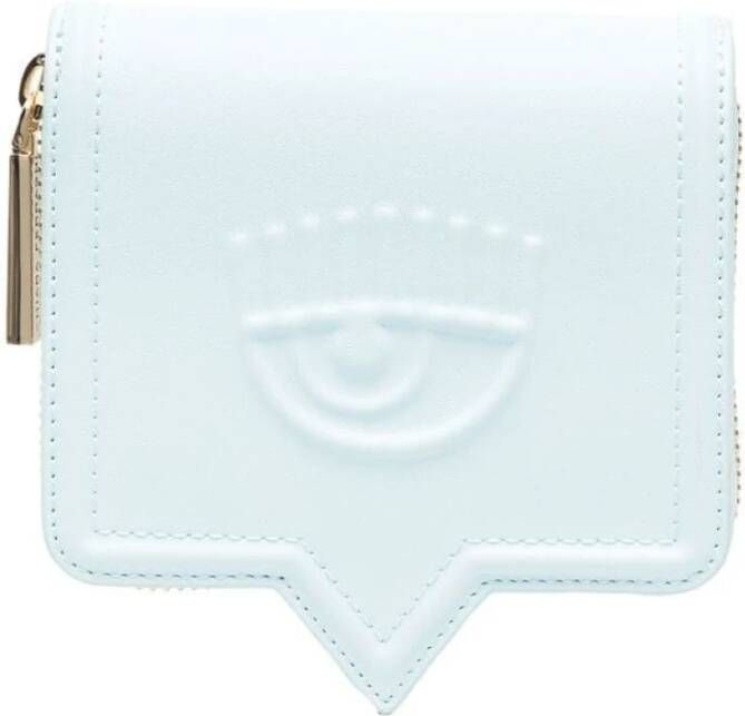 Chiara Ferragni Collection Stijlvolle Portemonnees Collectie Blue Dames