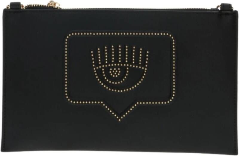 Chiara Ferragni Collection Zwarte dames tas met rits Zwart Dames