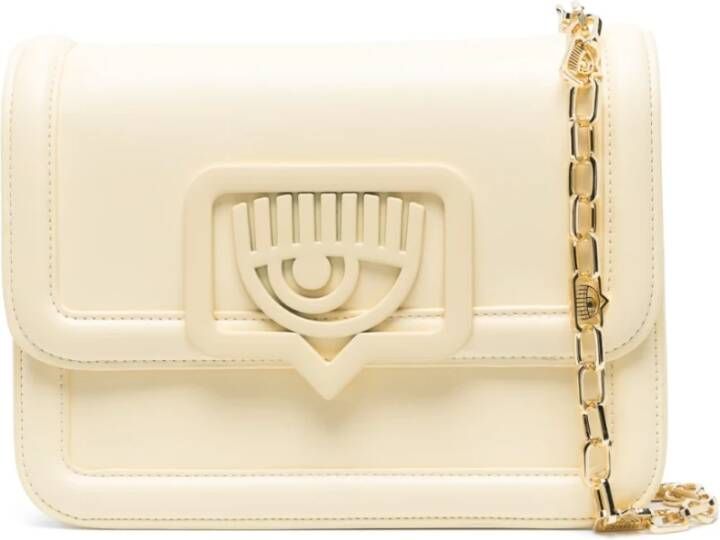 Chiara Ferragni Collection Cross Body Bags Beige Dames
