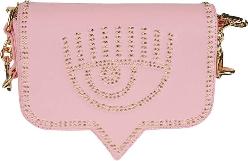 Chiara Ferragni Collection Eyelike Crossbody bag Roze Dames