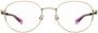 Chiara Ferragni Collection Glasses Yellow Dames - Thumbnail 1