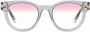 Chiara Ferragni Collection Glitter Grijs Roze Zonnebril CF 7018 Bb Gray Dames - Thumbnail 1