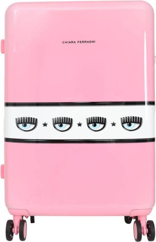 Chiara Ferragni Collection Grote koffers Roze Dames