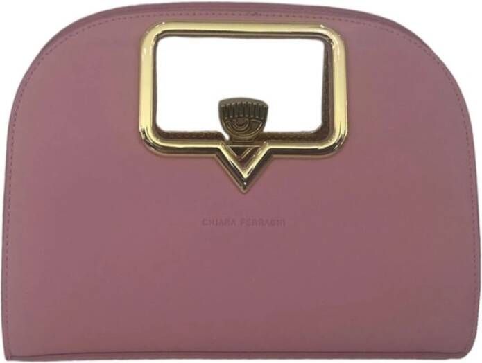 Chiara Ferragni Collection Stijlvolle Borsa Tas voor Modeliefhebbers Pink Dames