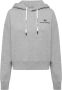 Chiara Ferragni Collection Hooded Cotton Sweatshirt With Logo Grijs Dames - Thumbnail 1