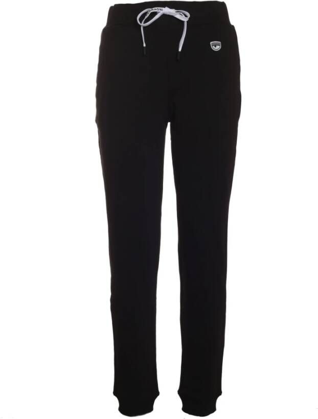 Chiara Ferragni Collection Broek 131 Eye Terry Co Zwart Dames