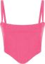 Chiara Ferragni Collection Sleeveless Tops Pink Dames - Thumbnail 1