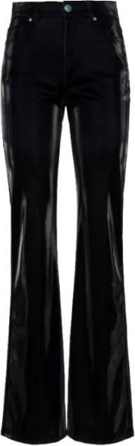 Chiara Ferragni Collection Leren broeken Zwart Dames
