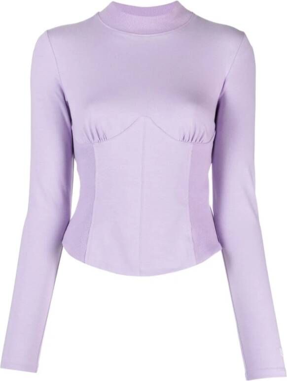 Chiara Ferragni Collection Paarse T-shirts en Polos van Chiara Ferragni Purple Dames