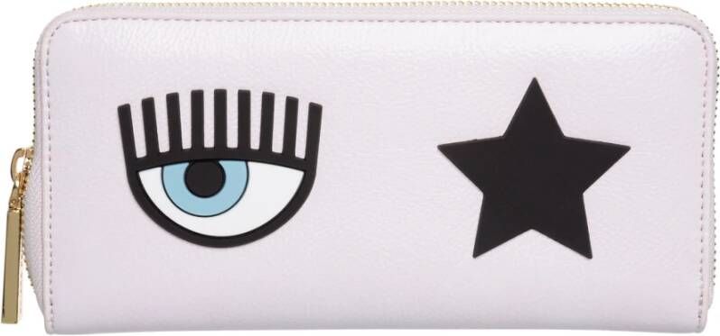 Chiara Ferragni Collection Portemonnee kaarthouder Roze Dames