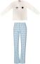Chiara Ferragni Collection Pyjama Blauw Dames - Thumbnail 2