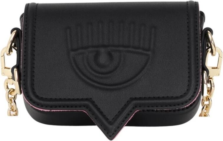 Chiara Ferragni Collection Zwarte Cross Body Tassen voor Vrouwen Zwart Dames