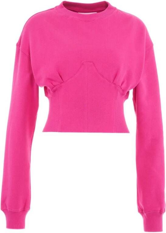 Chiara Ferragni Collection Roze Sweatshirt voor Dames Aw23 Roze Dames