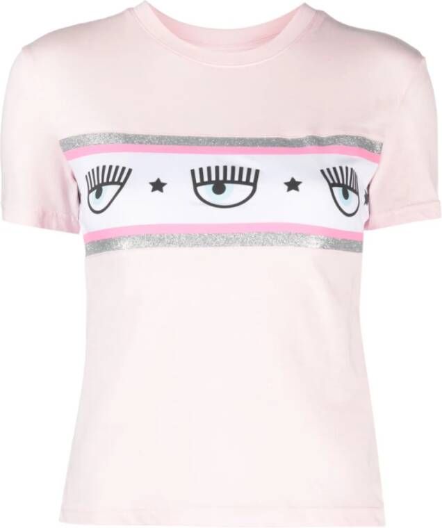 Chiara Ferragni Collection Roze T-shirts en Polos van Chiara Ferragni Roze Dames