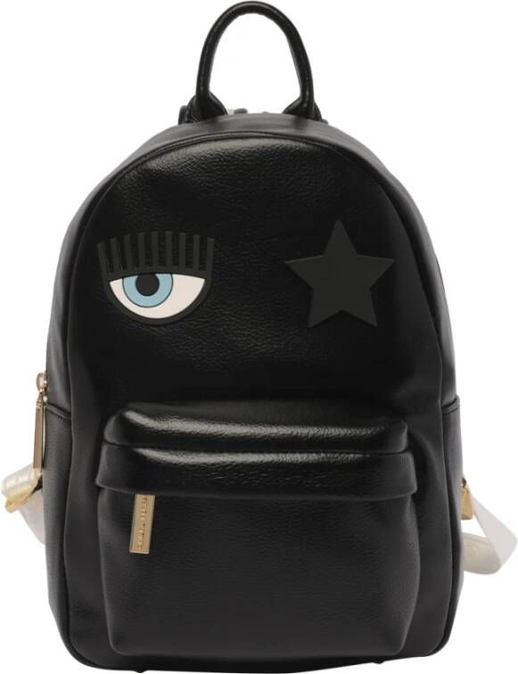 Chiara Ferragni Collection Rugzakken Zwart Dames