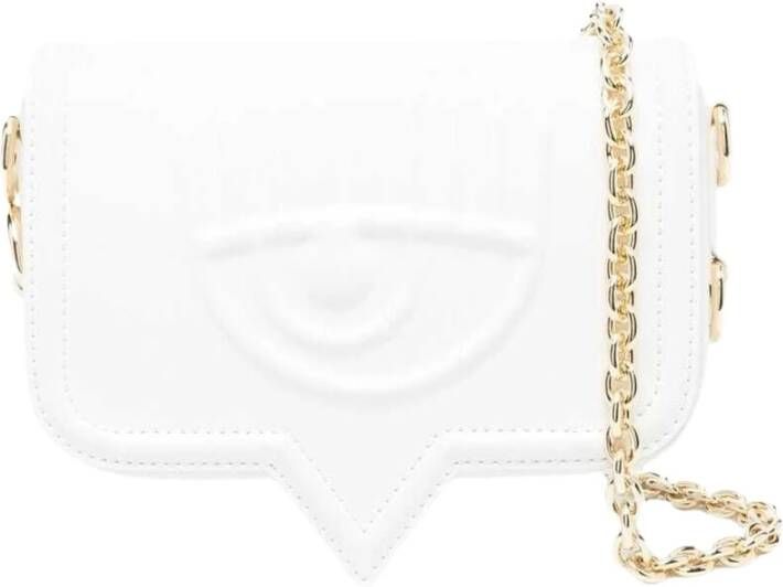 Chiara Ferragni Collection Shoulder Bags White Dames