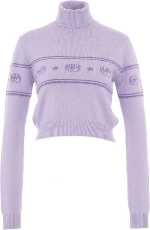 Chiara Ferragni Collection Sweatshirts & Hoodies Paars Dames