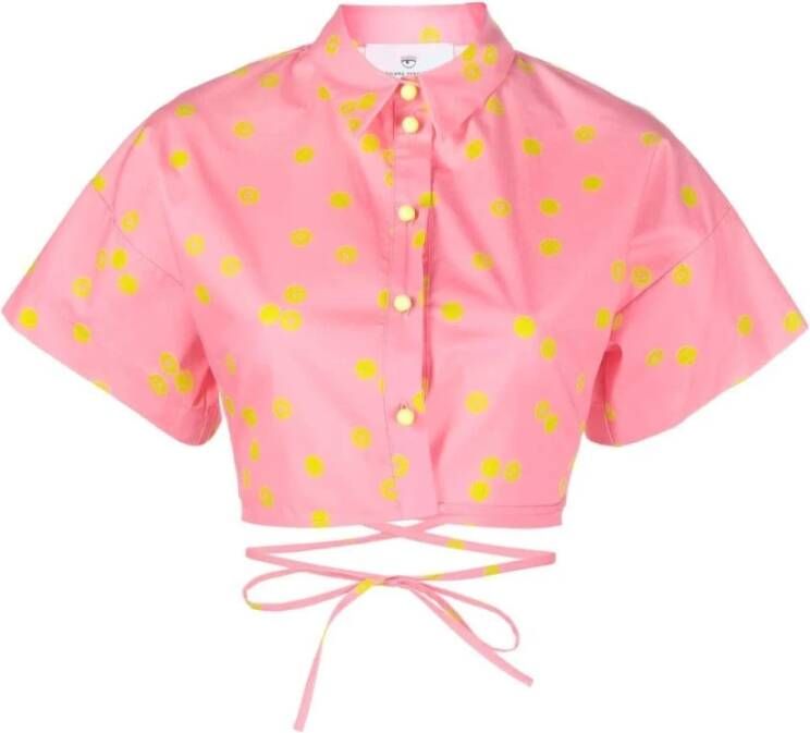 Chiara Ferragni Collection Shirt Roze Dames
