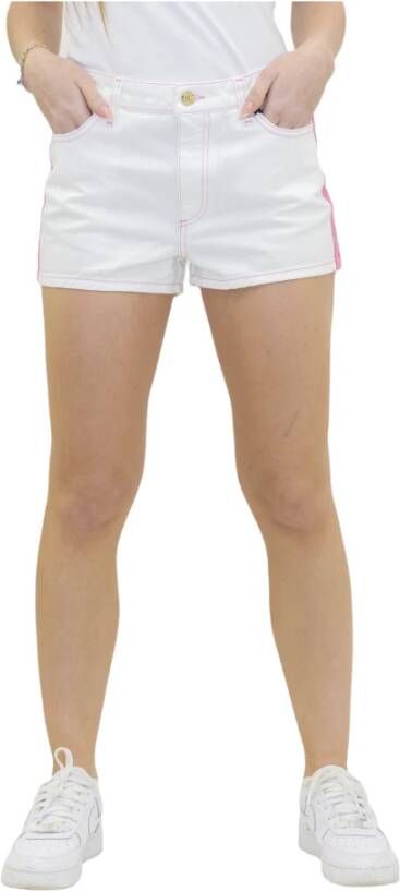 Chiara Ferragni Collection Shorts logomanie White Dames