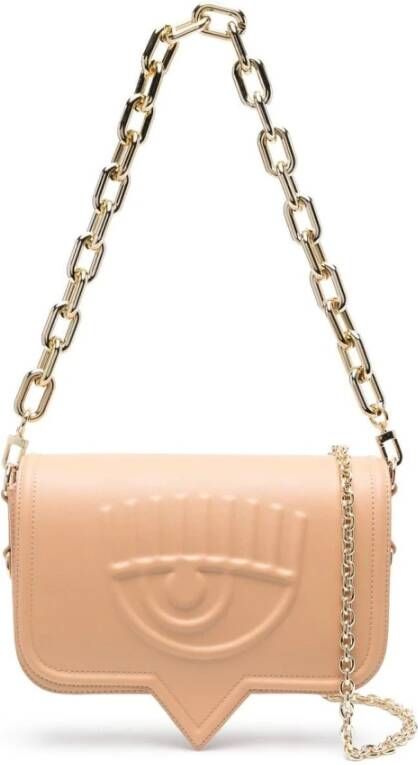 Chiara Ferragni Collection Shoulder Bags Beige Dames