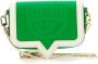 Chiara Ferragni Collection Dames Schoudertas Magnetische Knoop Ooglogo Green Dames - Thumbnail 1