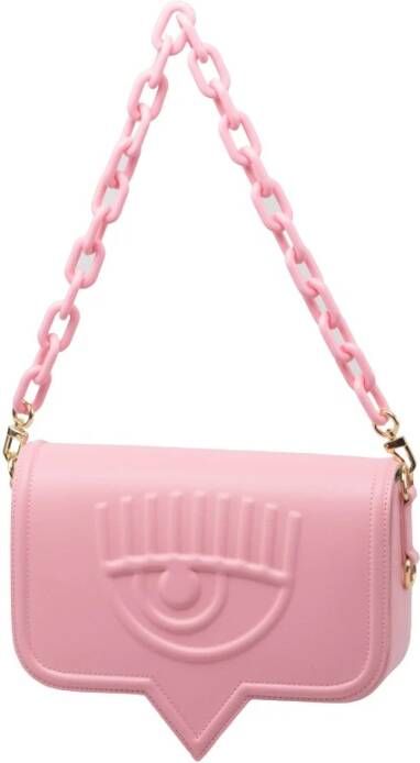 Chiara Ferragni Collection Eyelike Grote Tas Pink Dames