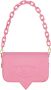 Chiara Ferragni Collection Grote Fuchsia Eyelike Schoudertas met Kettingband Pink Dames - Thumbnail 5