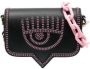 Chiara Ferragni Collection Chiara Ferragni Eyike kleine zwarte roze crossbody tas Zwart Dames - Thumbnail 2