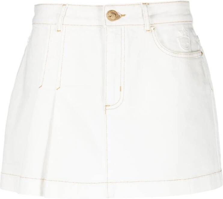 Chiara Ferragni Collection Skirts Wit Dames