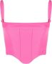 Chiara Ferragni Collection Sleeveless Tops Pink Dames - Thumbnail 3
