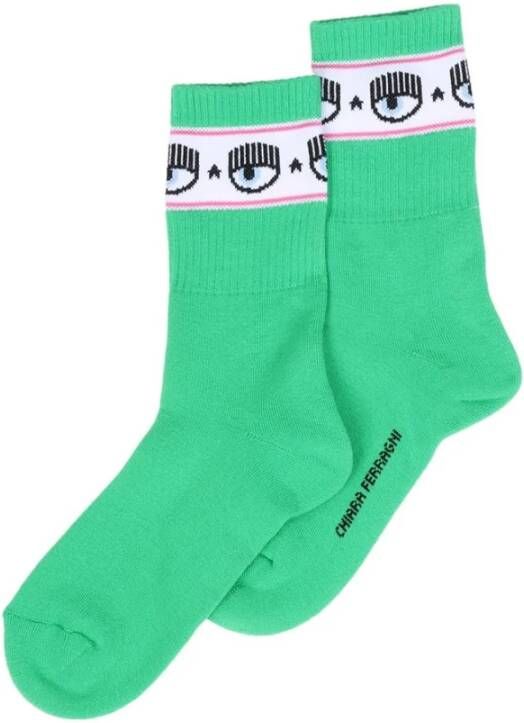 Chiara Ferragni Collection Socks Groen Dames