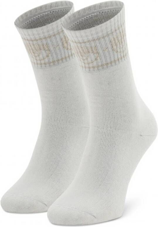 Chiara Ferragni Collection Logomania Maxi Socks Wit Dames