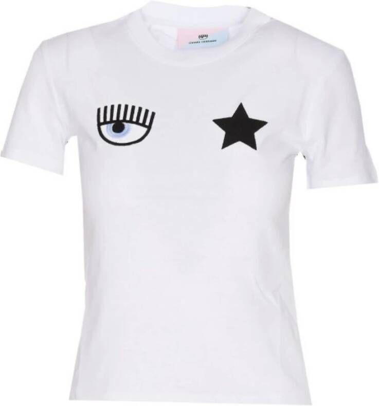 Chiara Ferragni Collection Stijlvolle Chiara Ferragni T-Shirt White Dames