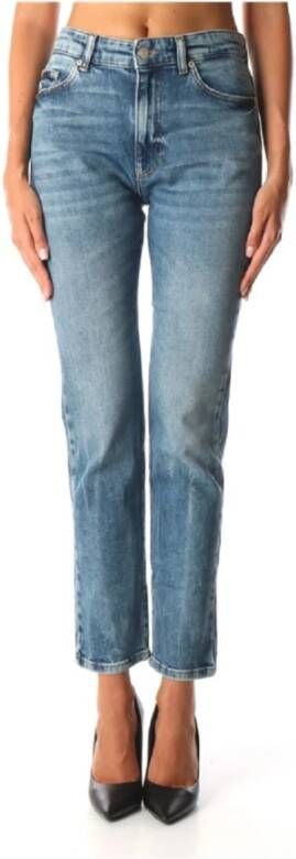 Chiara Ferragni Collection Straight Jeans Blauw Dames