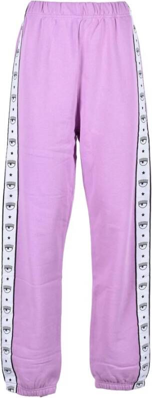Chiara Ferragni Collection Sweatpants Purple Dames